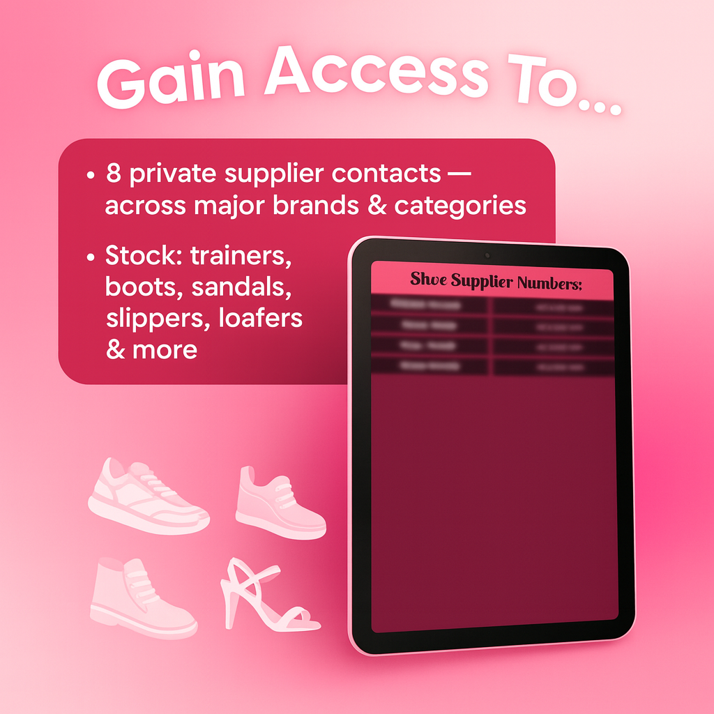Shoe Supplier list