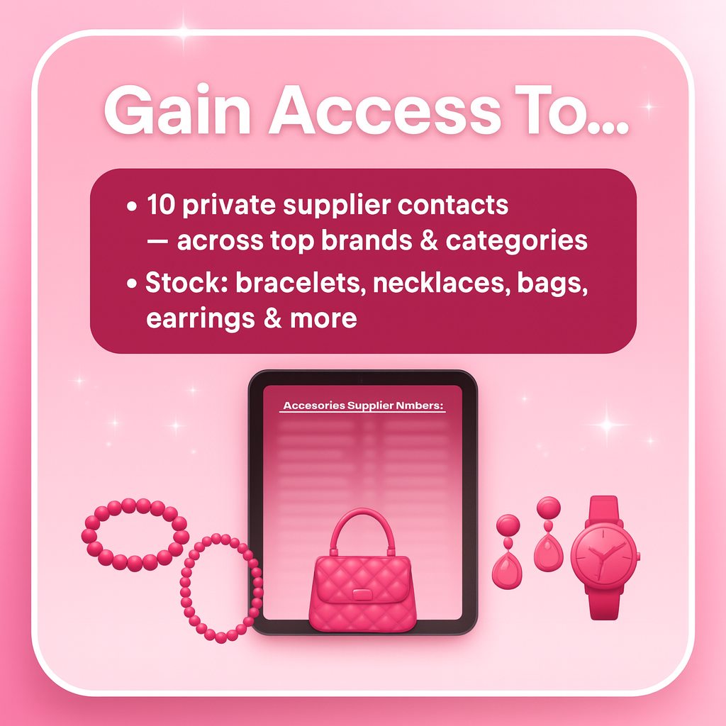 Accessories Suppliers List
